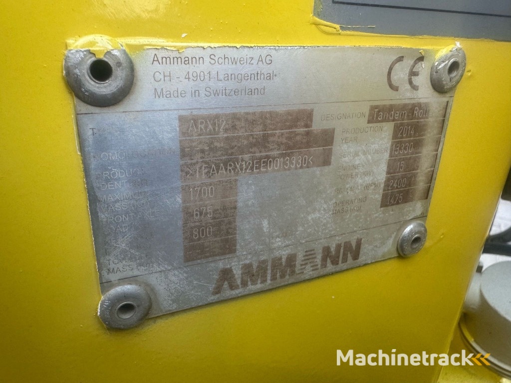 Ammann ARX 12