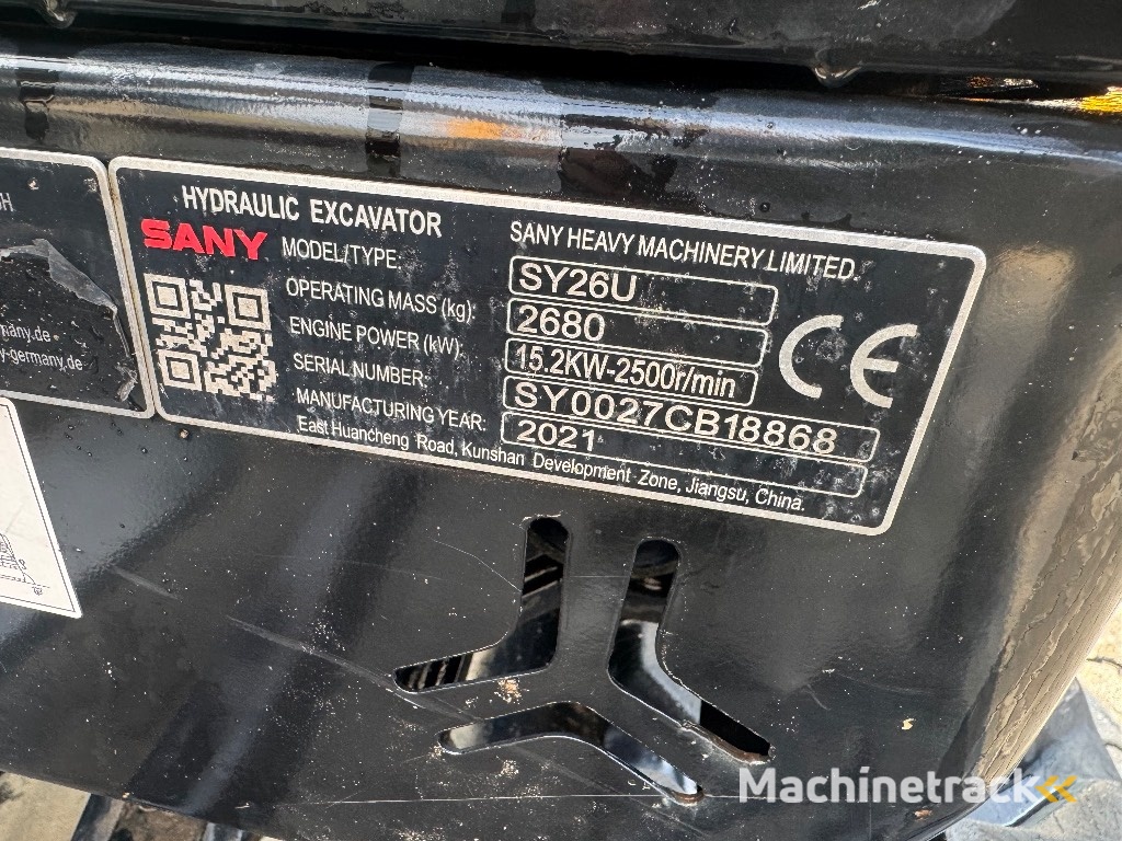 Sany SY 26 U