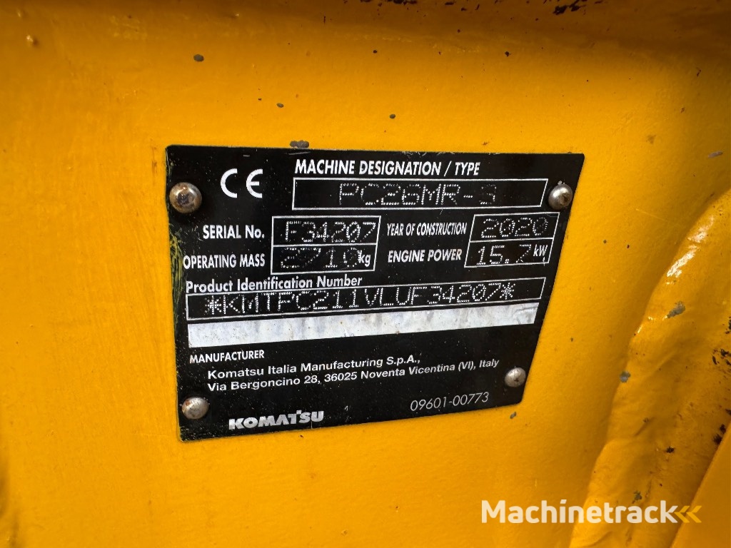 Komatsu PC 26 MR-3