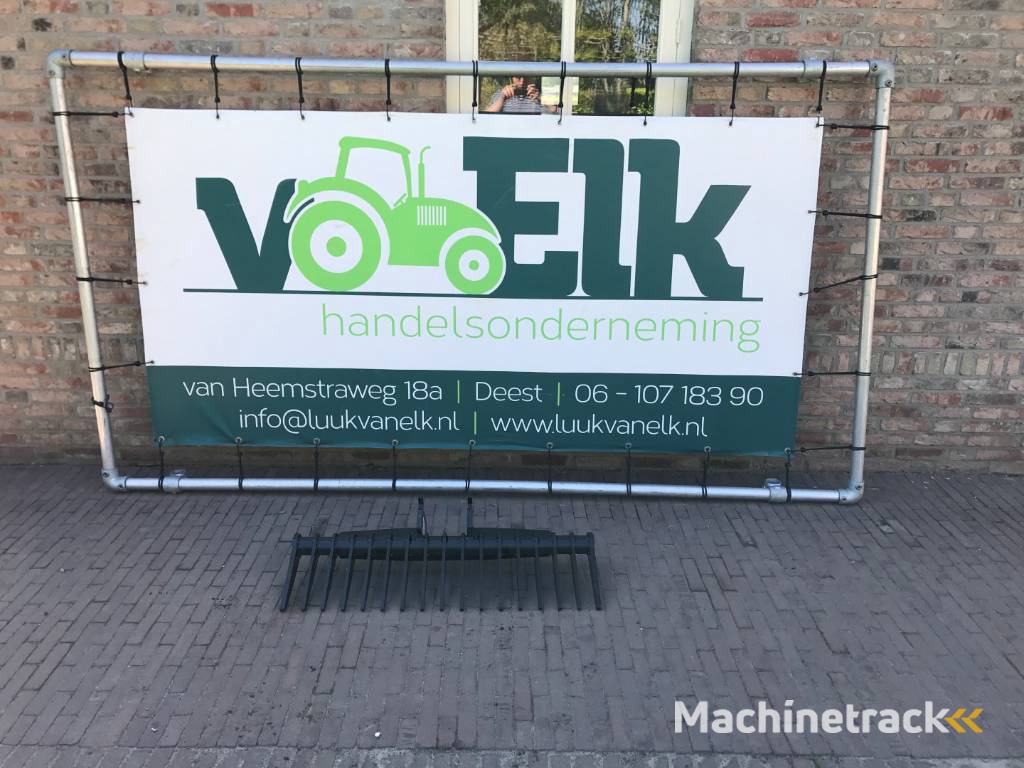 Nieuwe Egaliseerhark / Hark CW00 en CW05 voor Minigraver