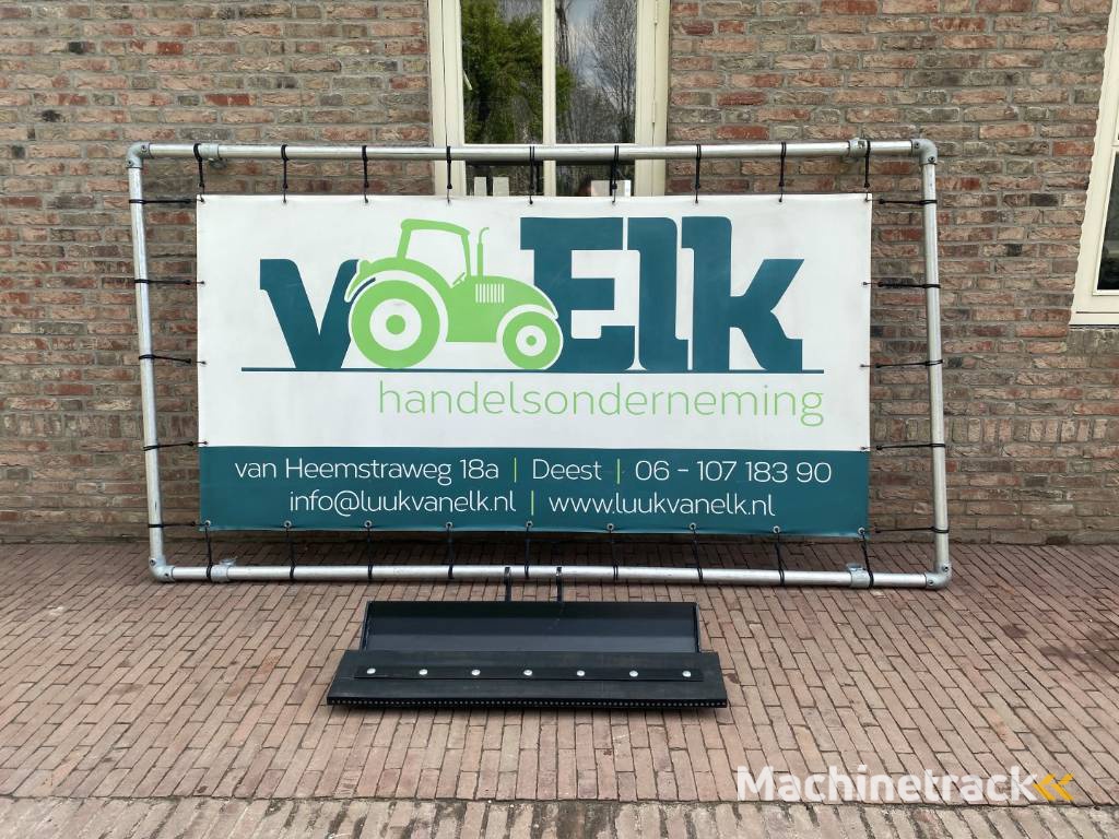 Nieuwe Grondschuif / Rubberschuif CW00 en CW05  voor Minigraver