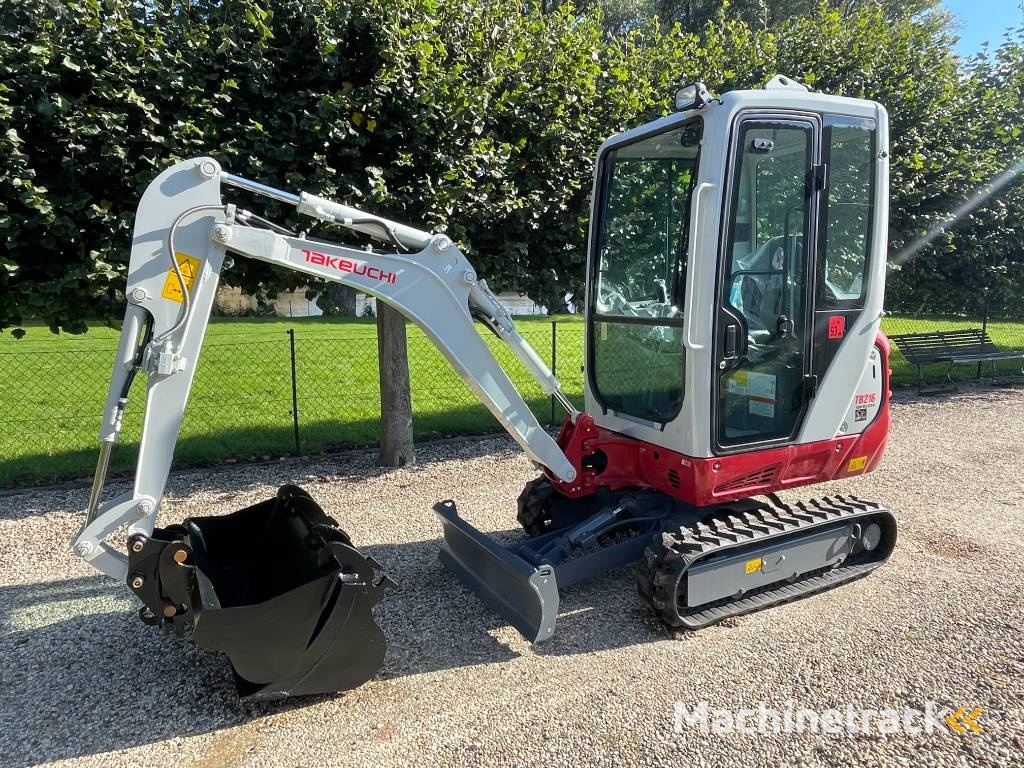 Takeuchi TB216 Minigraver / Mini graver