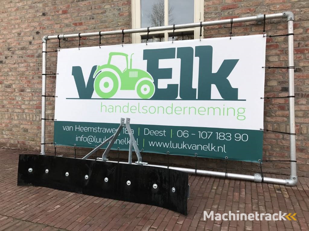 Nieuwe Rubberschuif voor minitractor / mini tracto