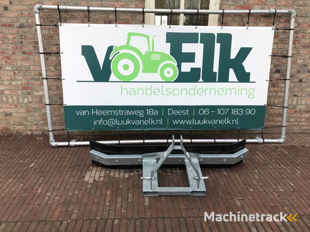 Nieuwe Rubberschuif voor minitractor / mini tracto