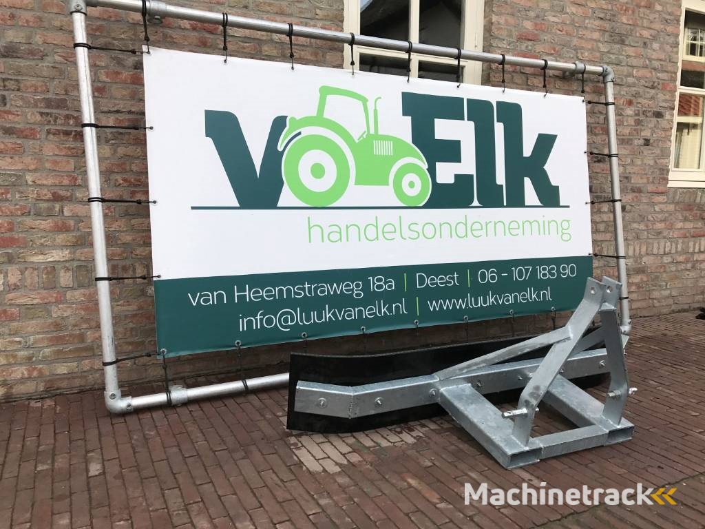 Nieuwe Rubberschuif voor minitractor / mini tracto