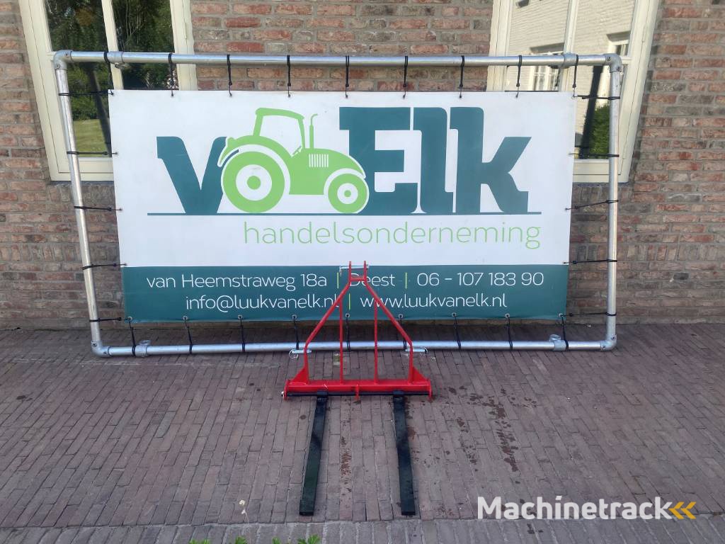 Nieuwe Palletdrager / Palletvorken voor minitracto
