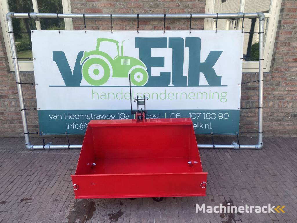 Nieuwe Grondbak voor Minitractor