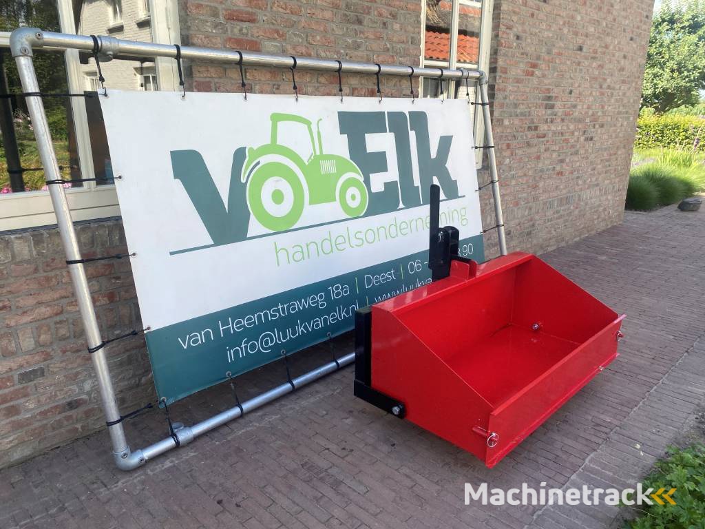 Nieuwe Grondbak voor Minitractor