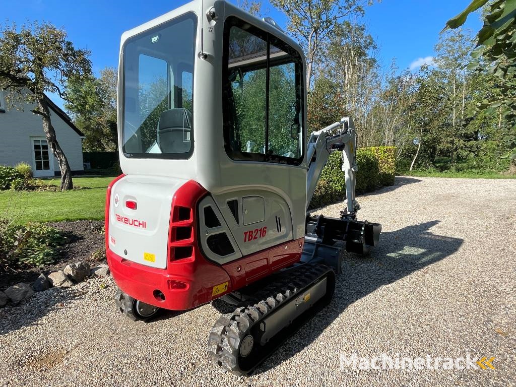 Takeuchi TB216 Minigraver / Mini graver