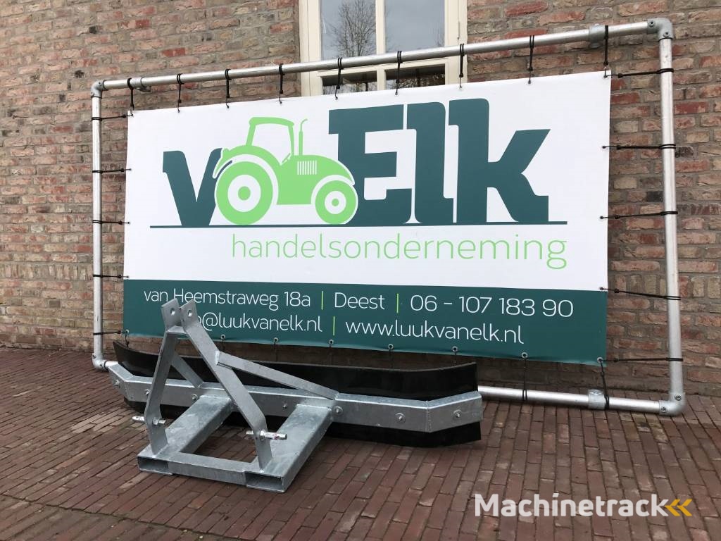 Nieuwe Rubberschuif voor minitractor / mini tracto