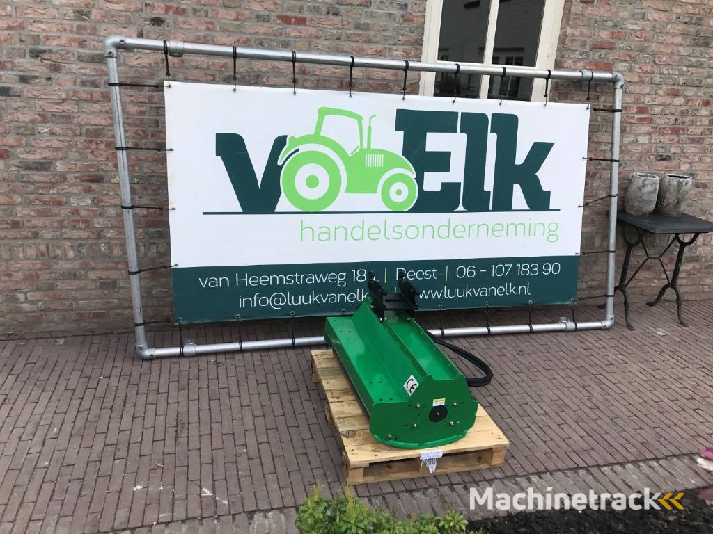 Nieuwe Klepelmaaier AM80 voor Minigraver CW05 / CW