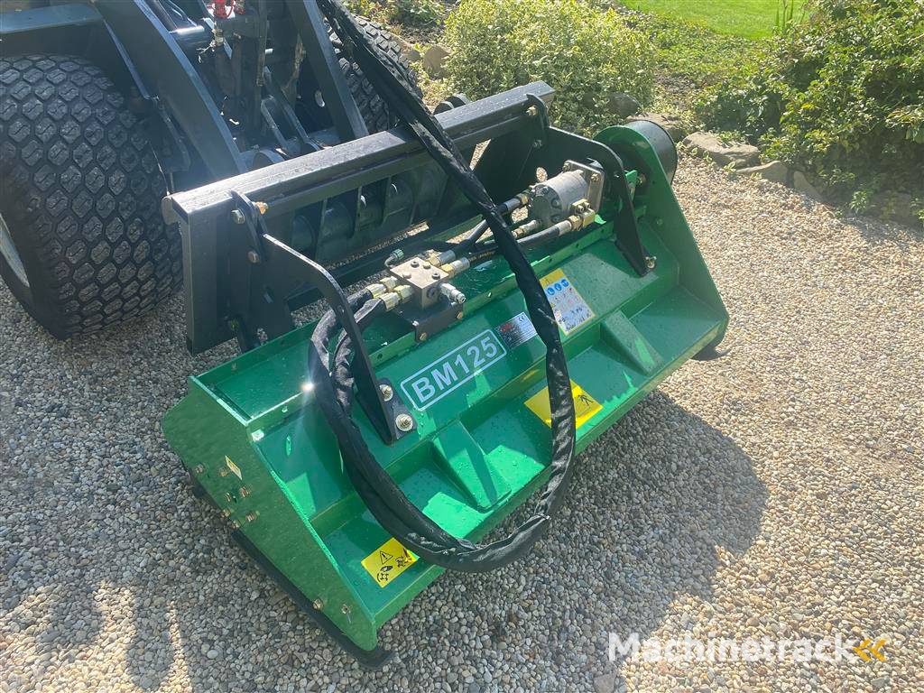 Nieuwe Hydraulische Klepelmaaier BM125 voor Mini Shovel