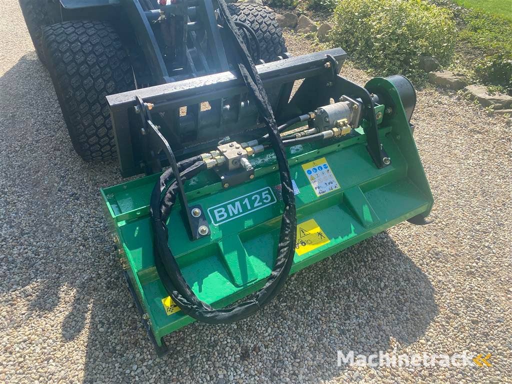Nieuwe Hydraulische Klepelmaaier BM125 voor Mini Shovel