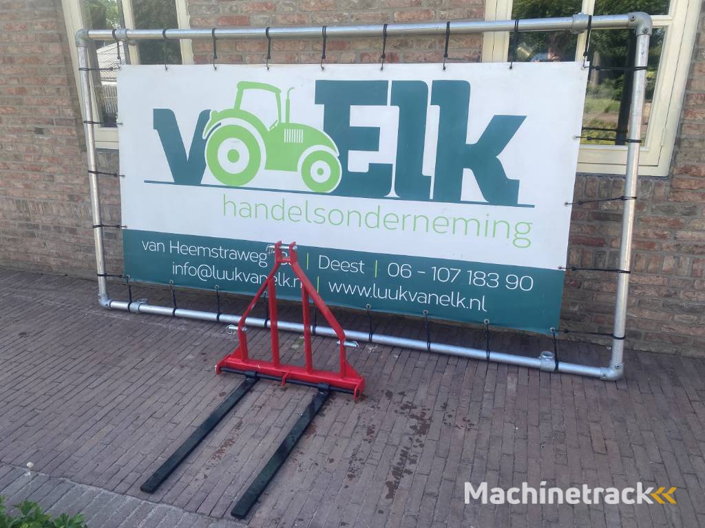 Nieuwe Palletdrager / Palletvorken voor minitracto