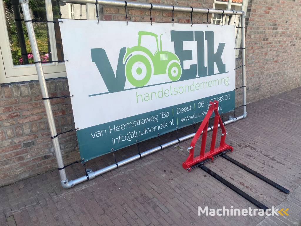 Nieuwe Palletdrager / Palletvorken voor minitracto