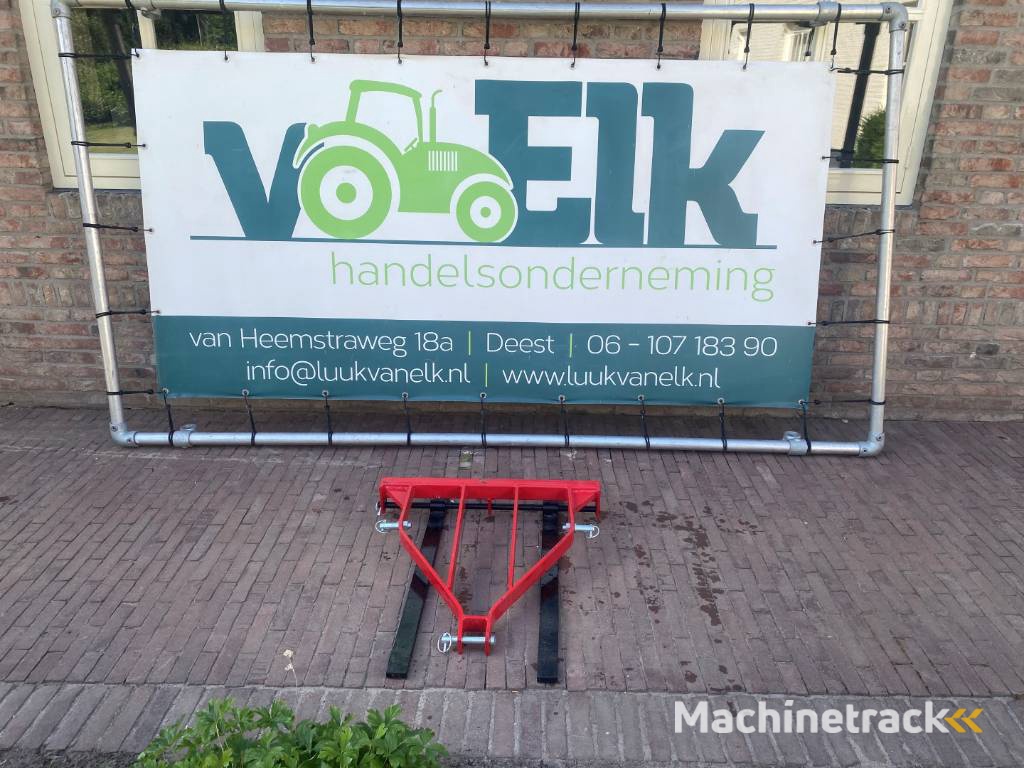 Nieuwe Palletdrager / Palletvorken voor minitracto