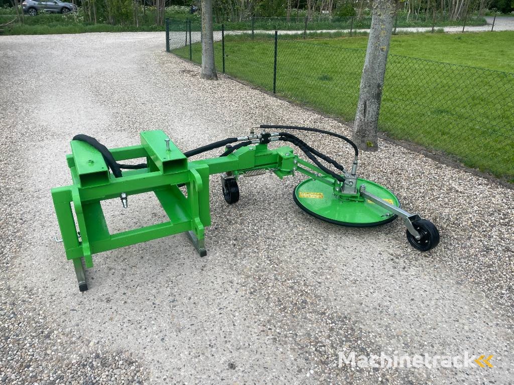 SPM80 Zwenk maaier / Palenmaaier voor Shovel