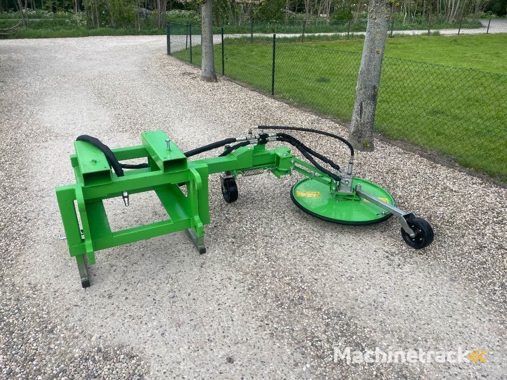 SPM80 Zwenk maaier / Palenmaaier voor Shovel