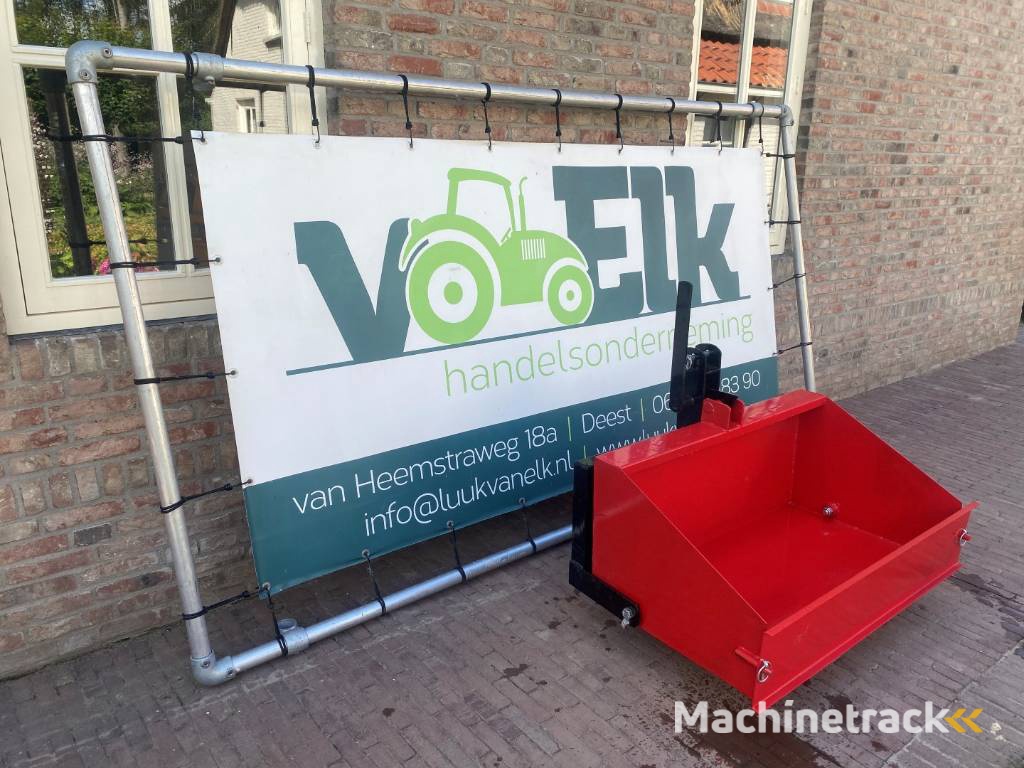 Nieuwe Grondbak voor Minitractor