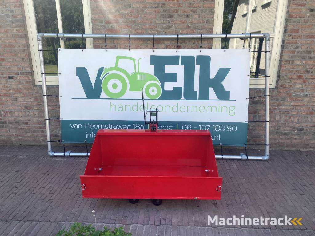 Nieuwe Grondbak voor Minitractor