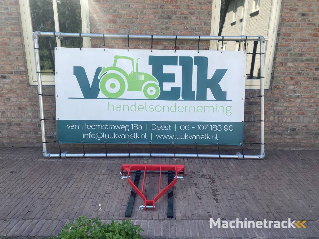 Nieuwe Palletdrager / Palletvorken voor minitracto