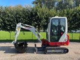 Minituur van Takeuchi TB216 Minigraver / Mini graver