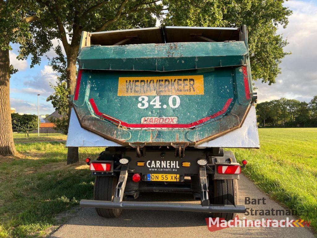 Carnehl CHKS/HH 3 assen geisoleerde  kipperoplegger met mileukleppen 34 Ton laadvermogen OT5025