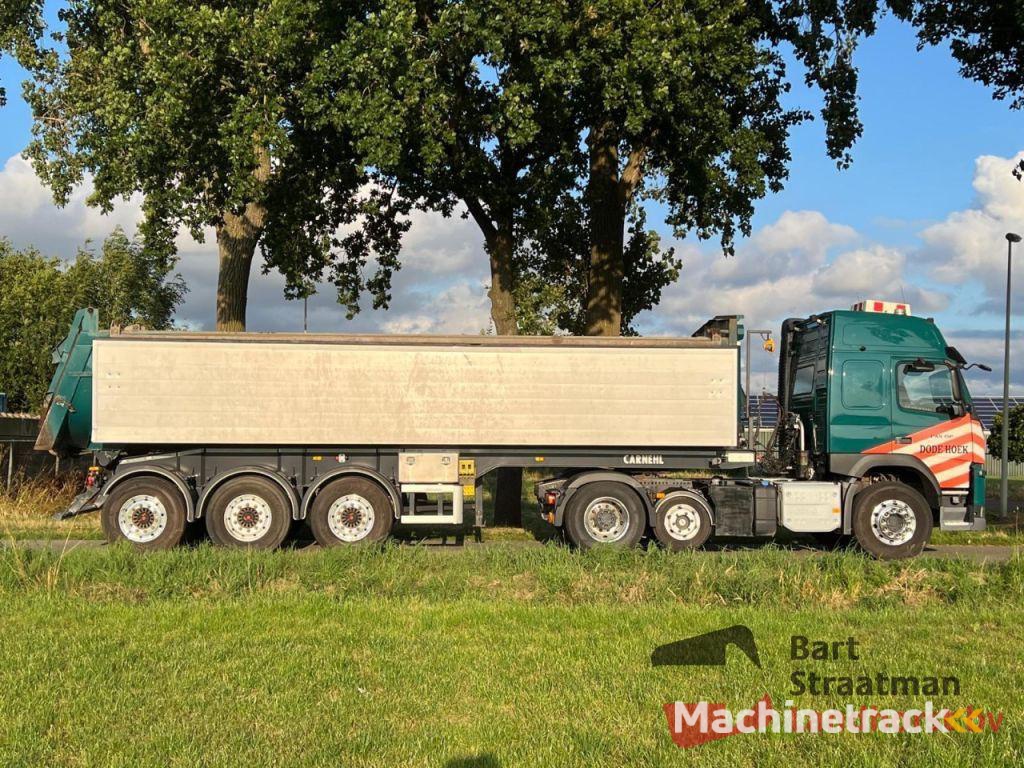 Carnehl CHKS/HH 3 assen geisoleerde  kipperoplegger met mileukleppen 34 Ton laadvermogen OT5025