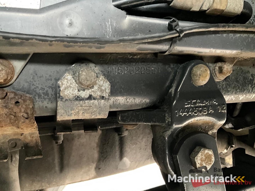 Scania G360 6x6 Euro 5 Opticruiser met kabelcontainersysteem en HMF 2020 K2 Radiografishe kraan OT5294