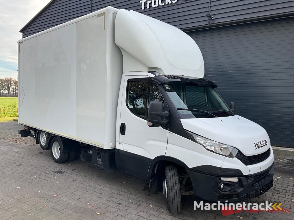 Iveco 40C170 6x2 Euro 6 BE Clickstar met gesloten opbouw en laadklep BS1792