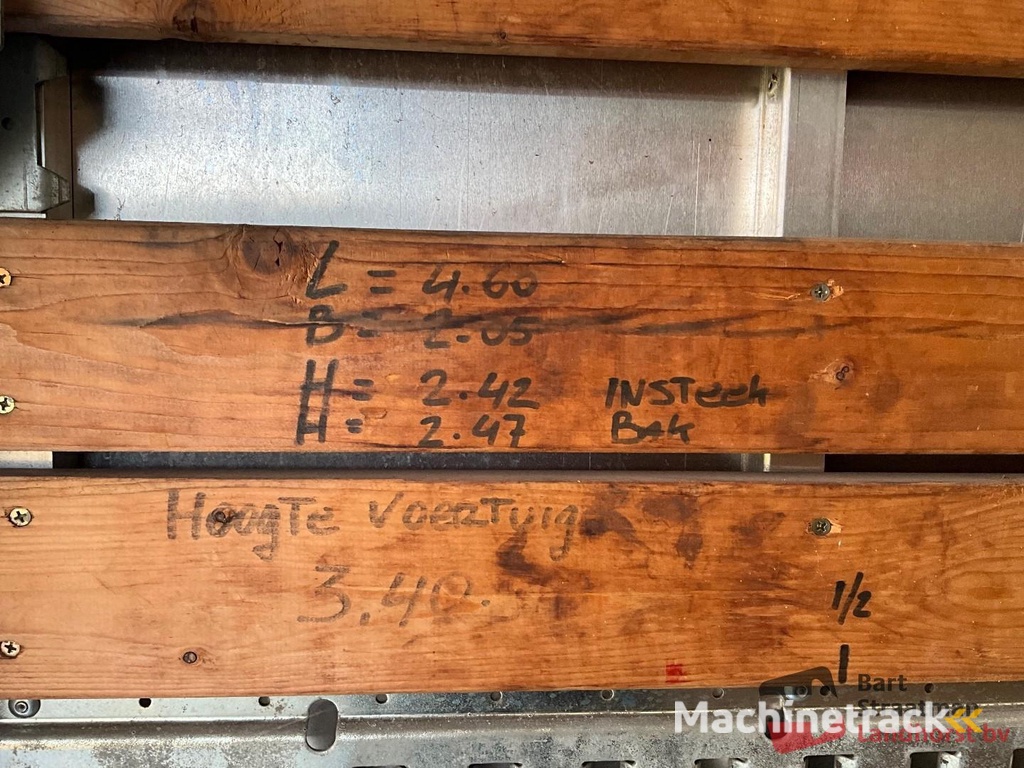 Iveco 40C170 6x2 Euro 6 BE Clickstar met gesloten opbouw en laadklep BS1792