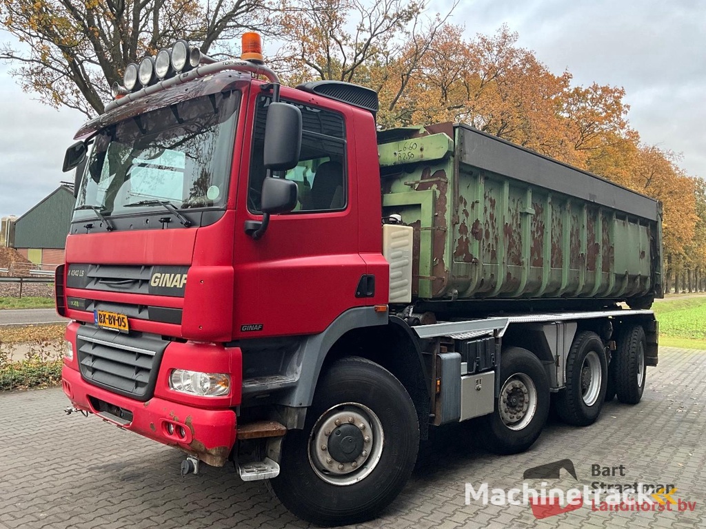 Ginaf X4343 LS 8x6 Euro 5 met kabel containersysteem BS1790