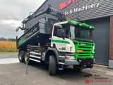 Thumbnail of Scania P340CB6X6HHZ 6x6 Euro 4 manual transmission with 2-sided tipper and HIAB 122D-2 DUO crane OT5324