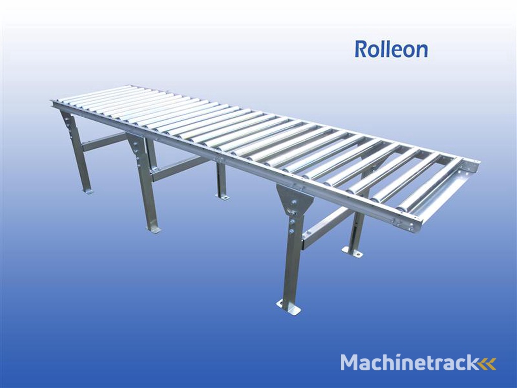 2m Stalen rollenbaan 10 cm H.o.h. 120 mm