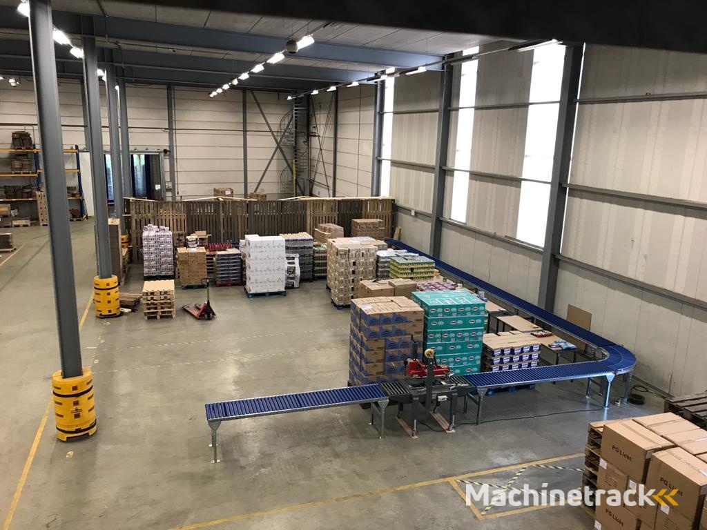 2m Kunststof zwaartekracht rollenbaan 30 cm h.o.h. 120 mm