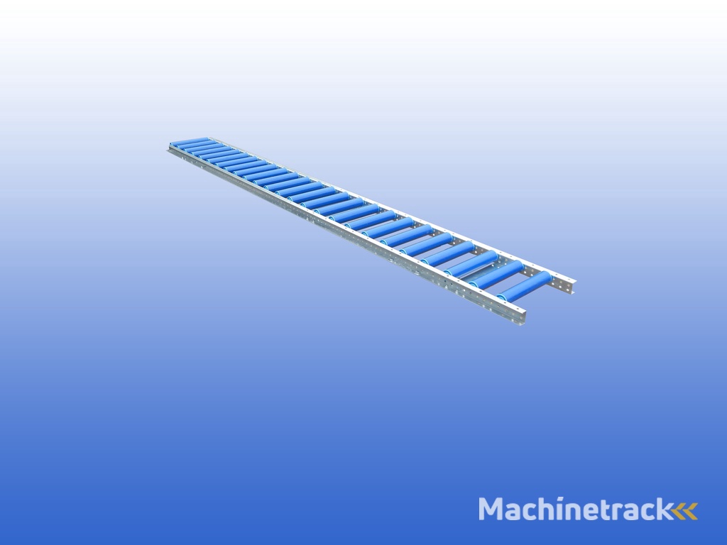 2m Kunststof zwaartekracht rollenbaan 30 cm h.o.h. 120 mm