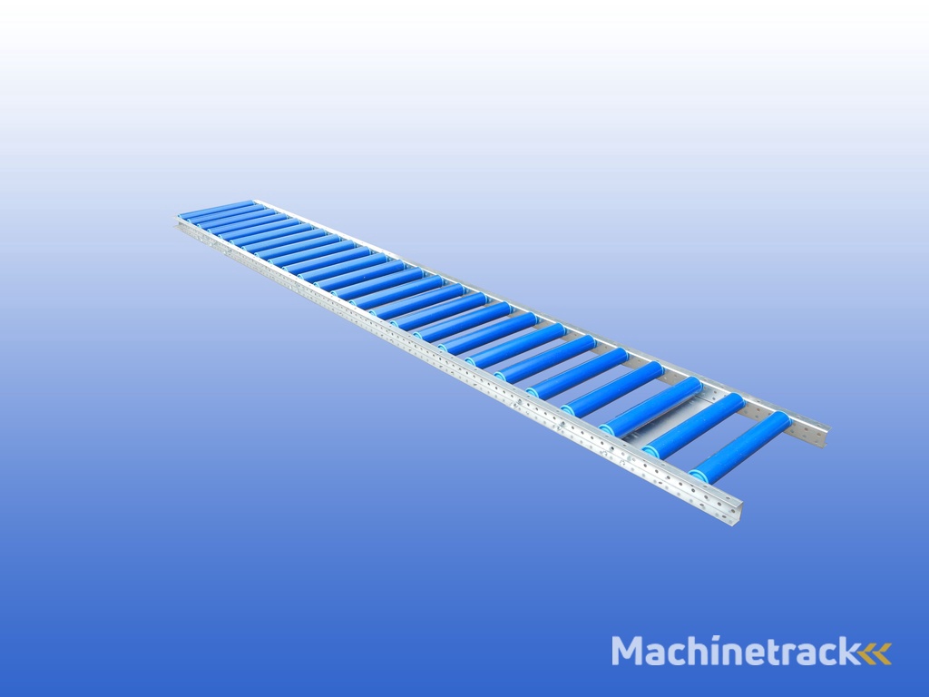 1m Kunststof zwaartekracht rollenbaan 40 cm h.o.h. 120 mm