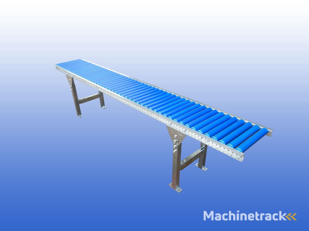 2m Kunststof zwaartekracht rollenbaan 40 cm h.o.h 60 mm