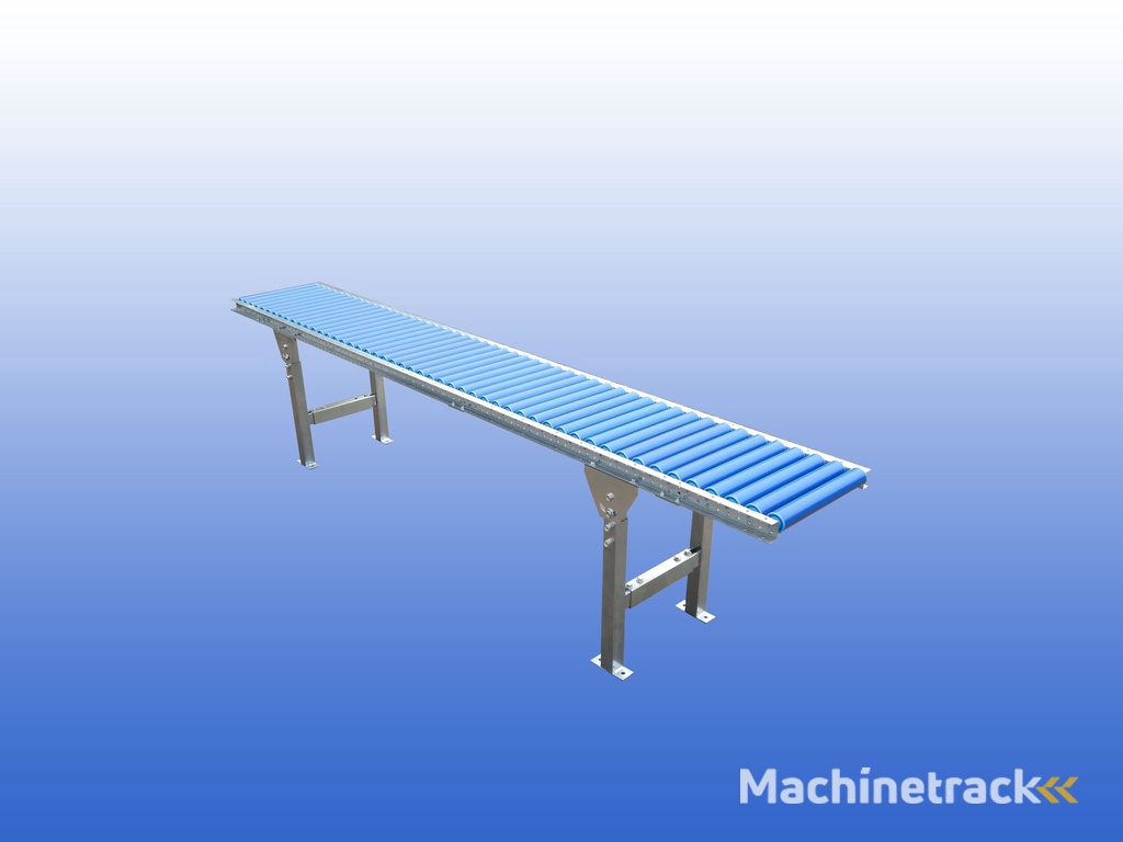 2m Kunststof zwaartekracht rollenbaan 40 cm h.o.h 60 mm