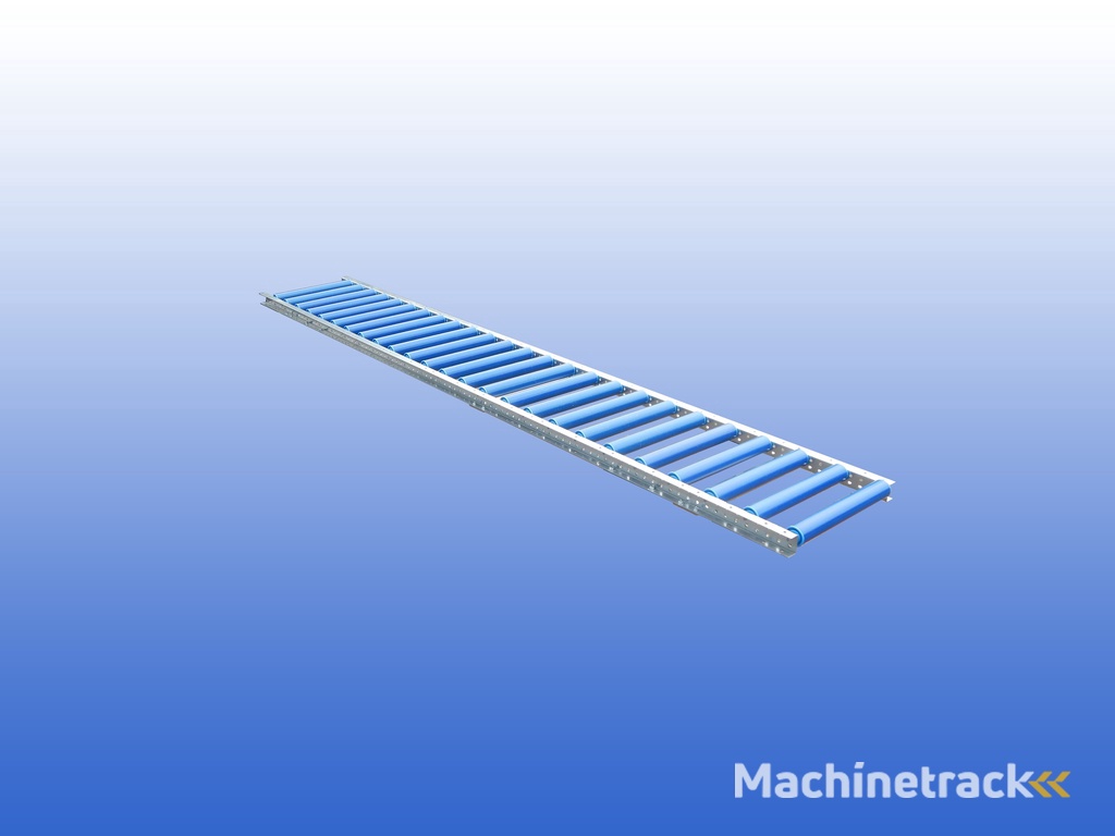 2m Kunststof zwaartekracht rollenbaan 50 cm h.o.h. 120 mm