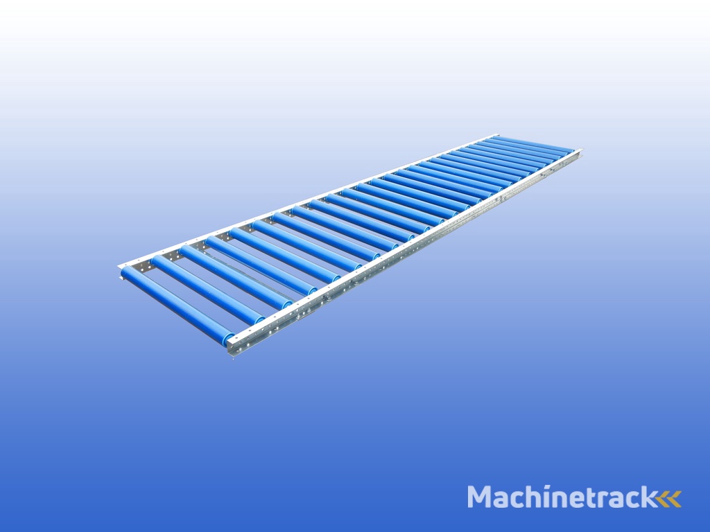 3m Kunststof zwaartekracht rollenbaan 60 cm h.o.h. 120 mm