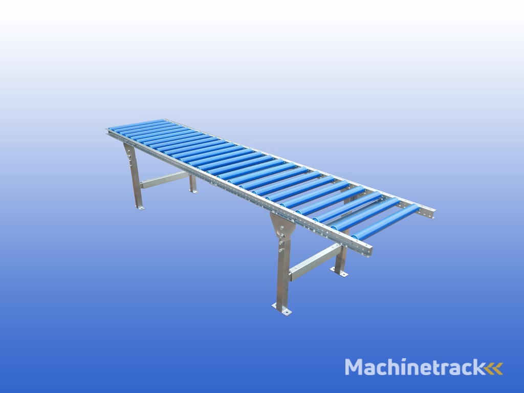 1m Kunststof zwaartekracht rollenbaan 70 cm h.o.h. 120 mm