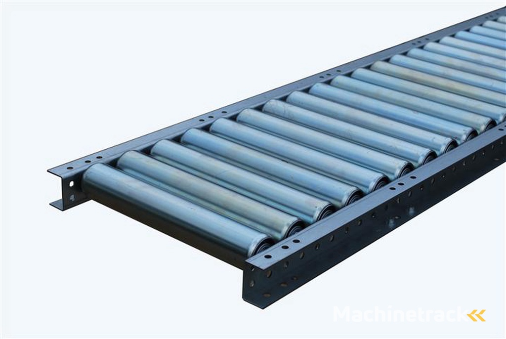 2m Stalen rollenbaan 20 cm h.o.h. 120 mm