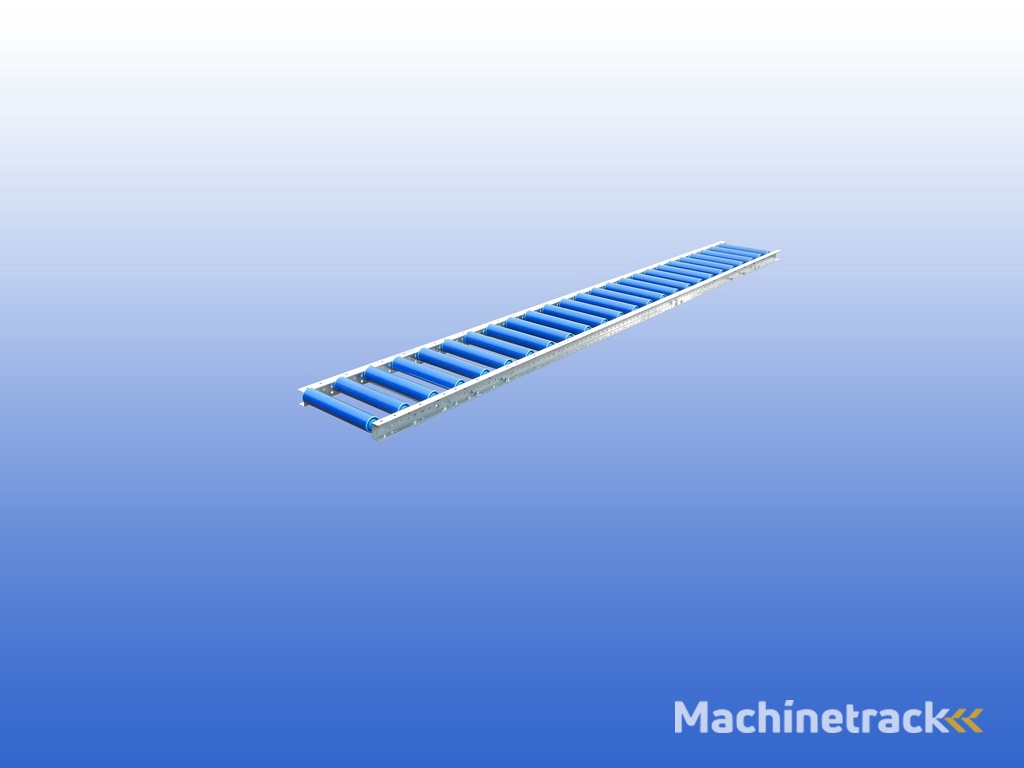 3m Kunststof zwaartekracht rollenbaan 30 cm h.o.h. 120 mm