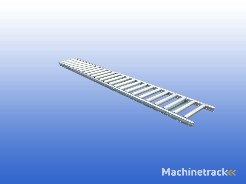 3m Stalen rollenbaan 50 cm H.o.h. 120 mm