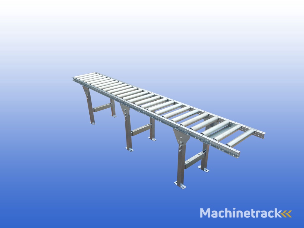 1m Stalen rollenbaan 70 cm H.o.h. 120 mm
