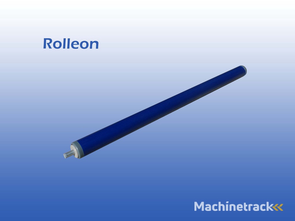 rollenbaanrol kunststof - 50 cm - u00d8 30 mm - stalen as