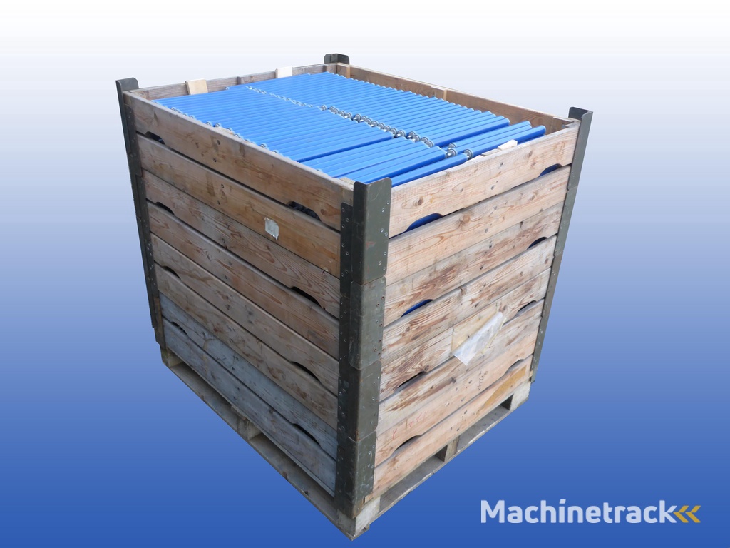 rollenbaanrol kunststof - 60 cm - u00d8 30 mm - stalen as