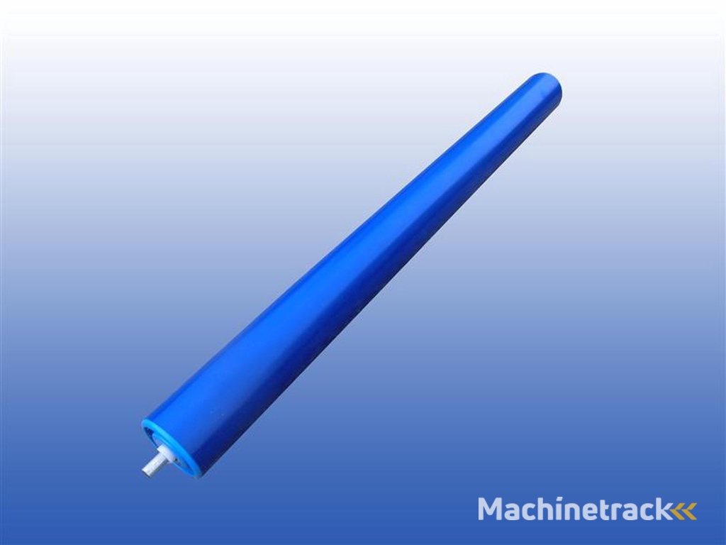 rollenbaanrol kunststof - 70 cm - u00d850 mm - RVS as