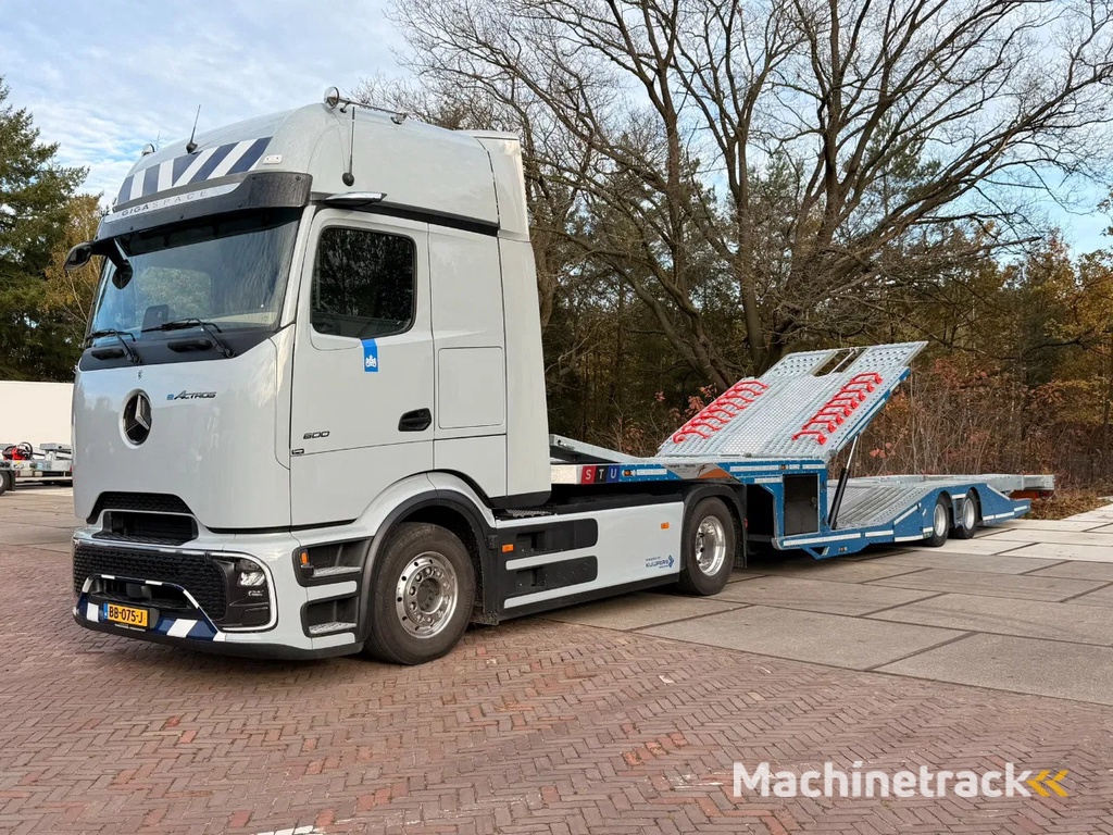STU Trailers Car transporter 4 loader Hydraulic ramps